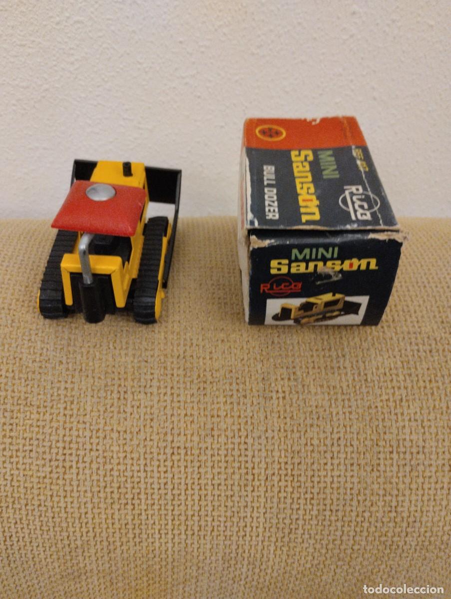 Juguetes antiguos Rico: Bull Dozer Mini Sans&oacute;n Rico - Foto 3