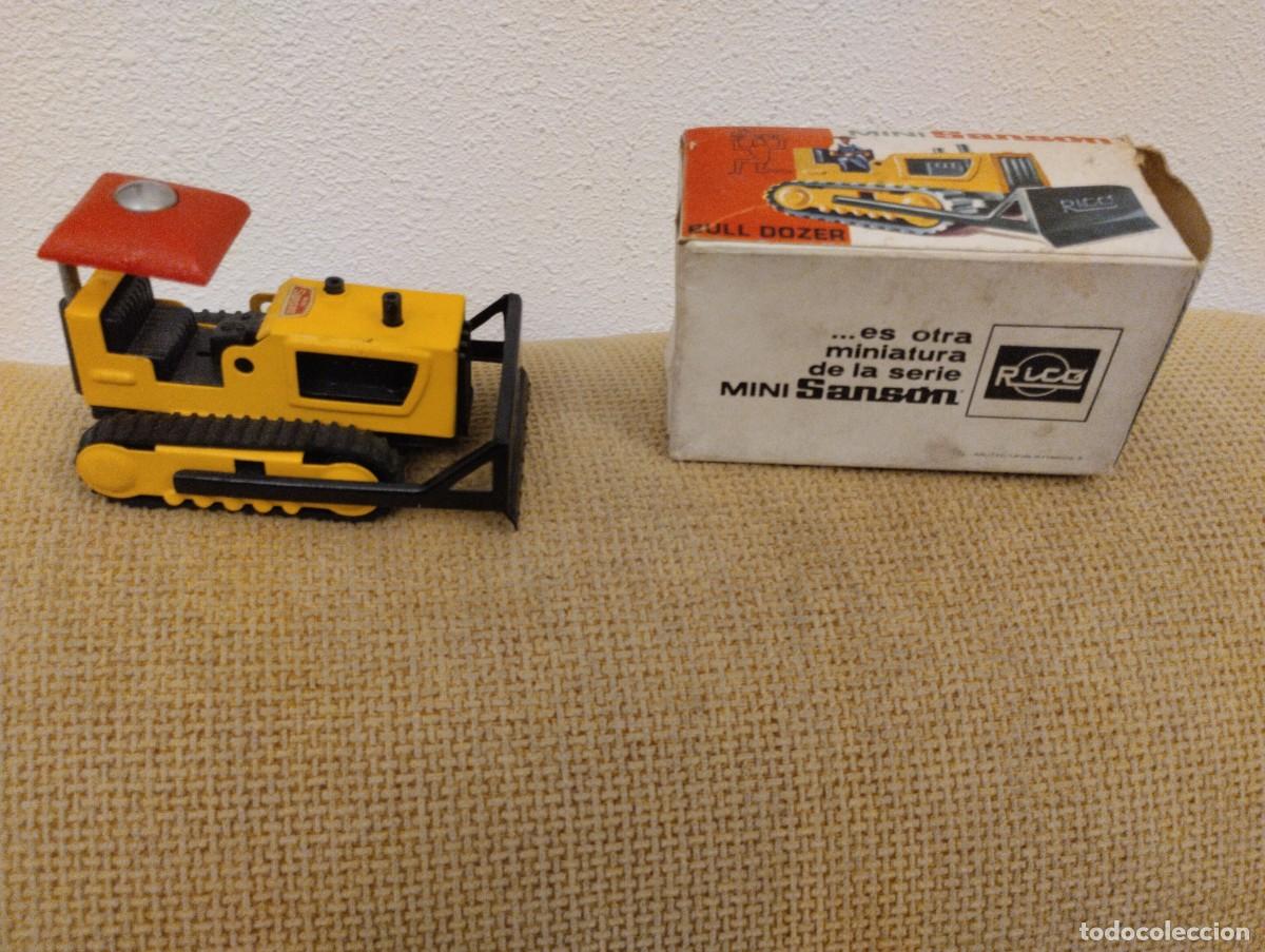 Juguetes antiguos Rico: Bull Dozer Mini Sans&oacute;n Rico - Foto 6
