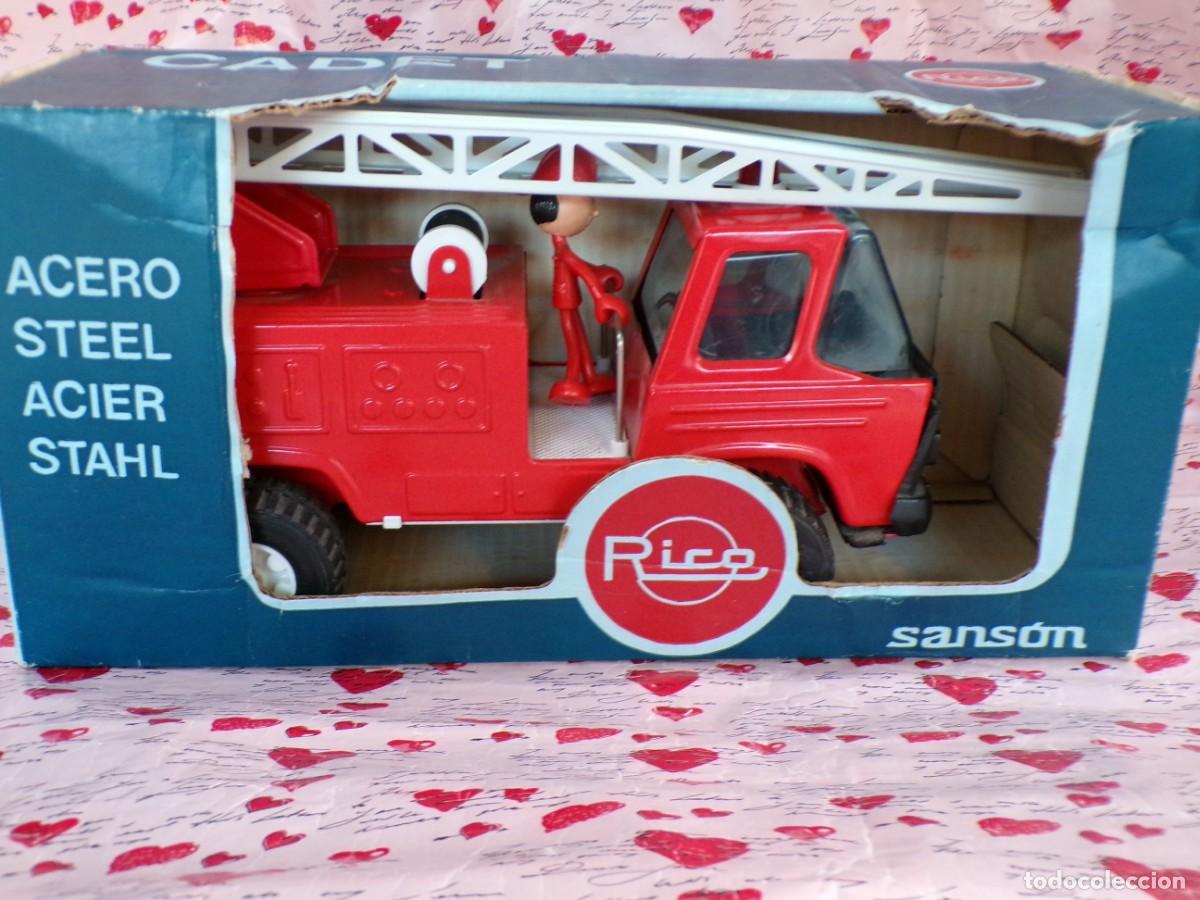 Juguetes antiguos Rico: CAMION BOMBERO DE RICO - Foto 1