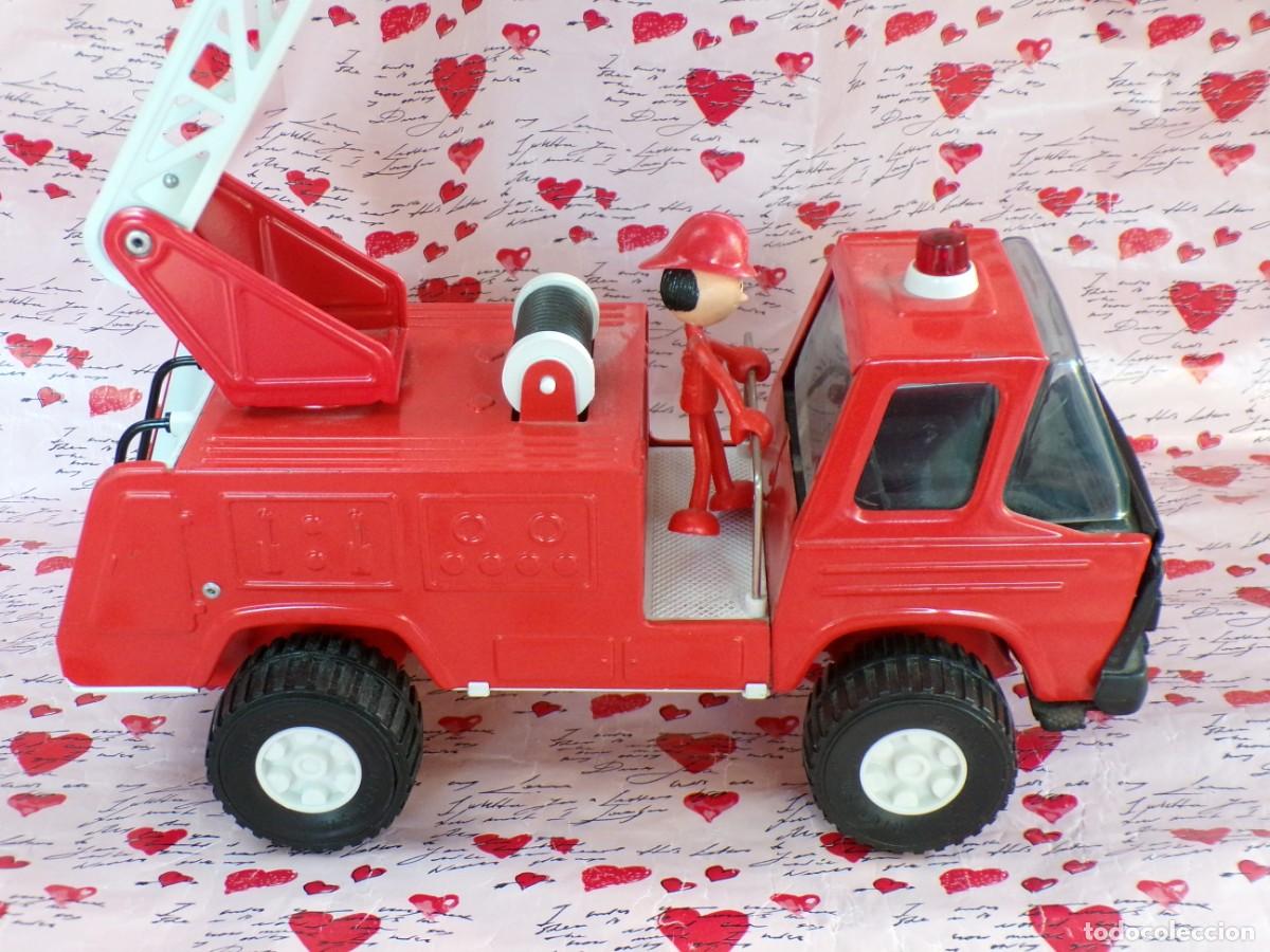 Juguetes antiguos Rico: CAMION BOMBERO DE RICO - Foto 2