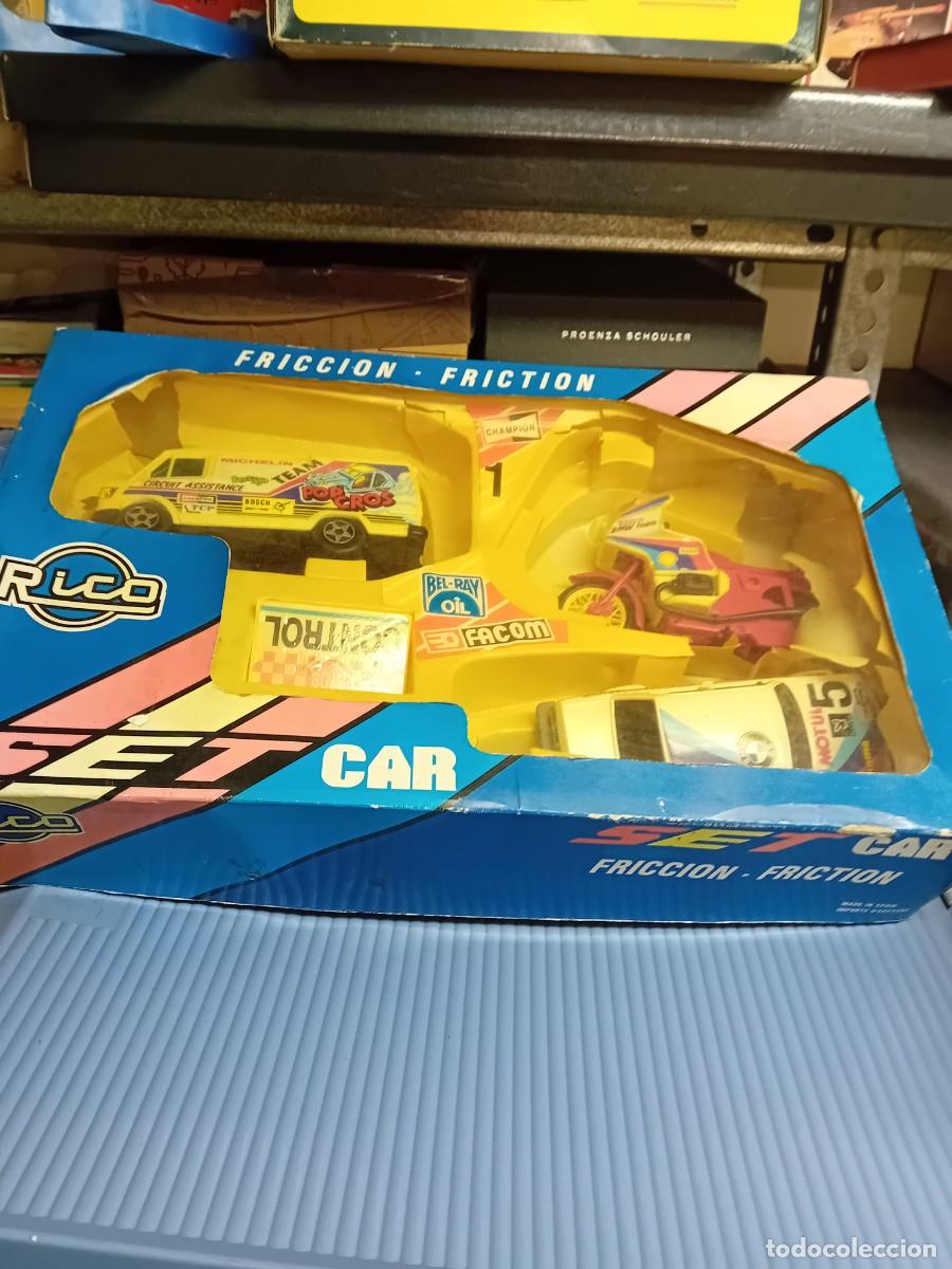Juguetes antiguos Rico: Caja Set car de Rico - Foto 3