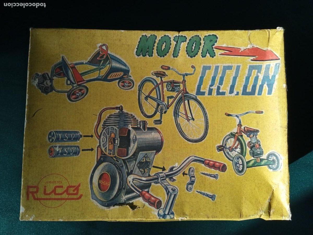 Juguetes antiguos Rico: MOTOR - CICLON, de RICO. - Foto 6