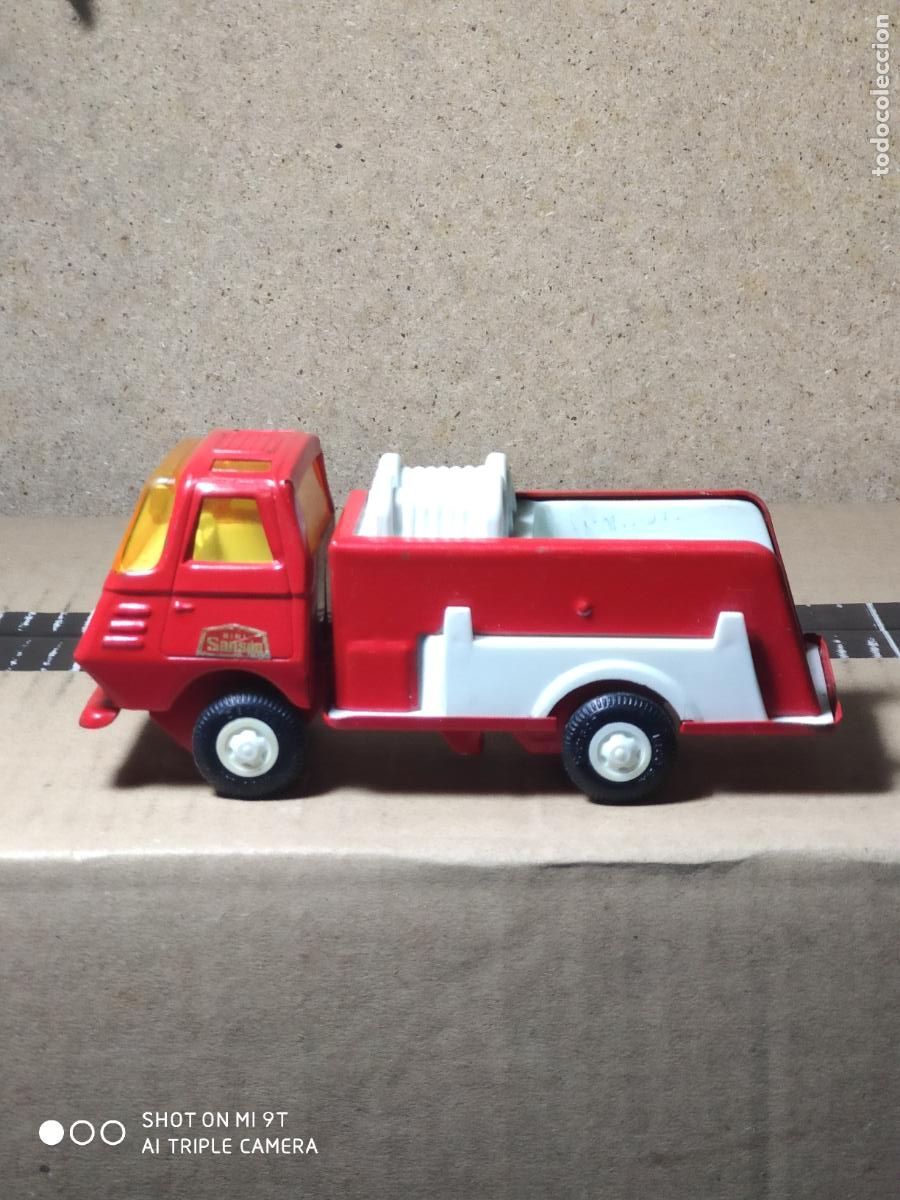Juguetes antiguos Rico: MINI SANSON DE RICO BOMBERO - Foto 1