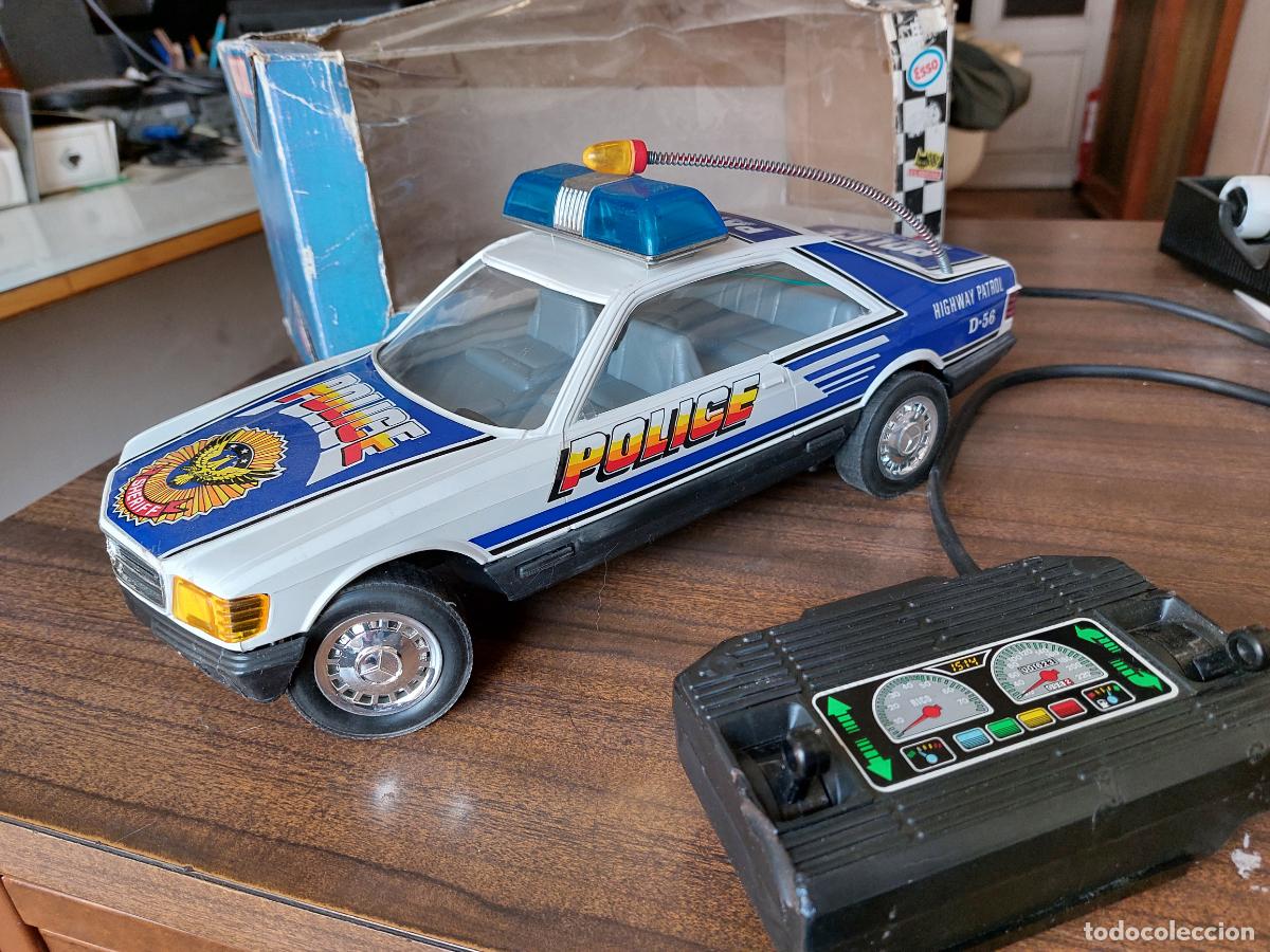 Juguetes antiguos Rico: MERCEDES RICO POLICE CABLE VER DESCRIPCION