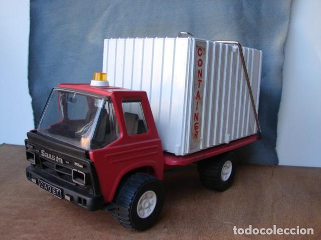 Juguetes antiguos Rico: CAMI&Oacute;N SANSON CADET CONTAINER - RICO - Foto 1