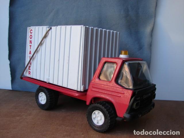 Juguetes antiguos Rico: CAMI&Oacute;N SANSON CADET CONTAINER - RICO - Foto 2