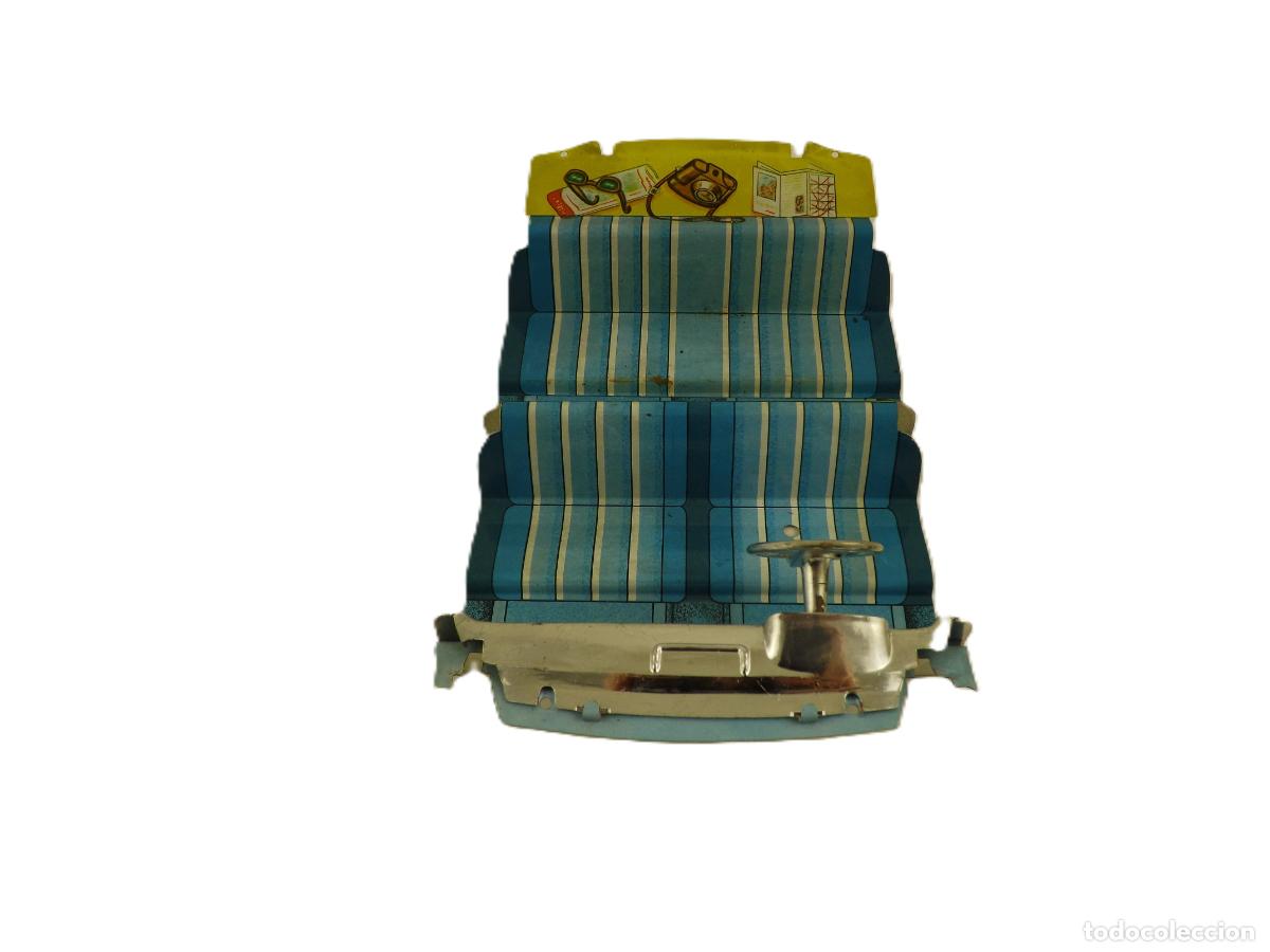 Juguetes antiguos Rico: Mercedes 250 de Rico interior en chapa