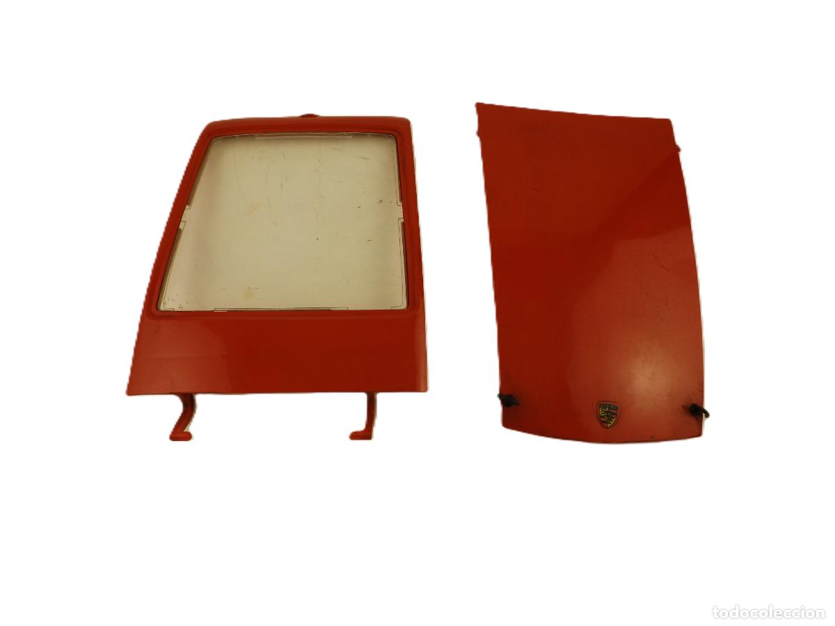 Juguetes antiguos Rico: Porsche 928 de Rico. Port&oacute;n trasero y cap&oacute; delantero. Desguace para restaurar o canibalizar