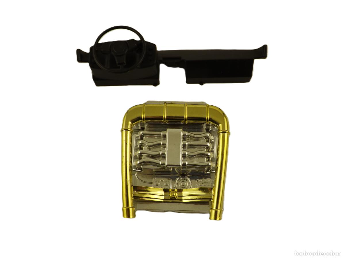 Juguetes antiguos Rico: Porsche 928 de Rico. Salpicadero y motor simulado. Desguace para restaurar o canibalizar