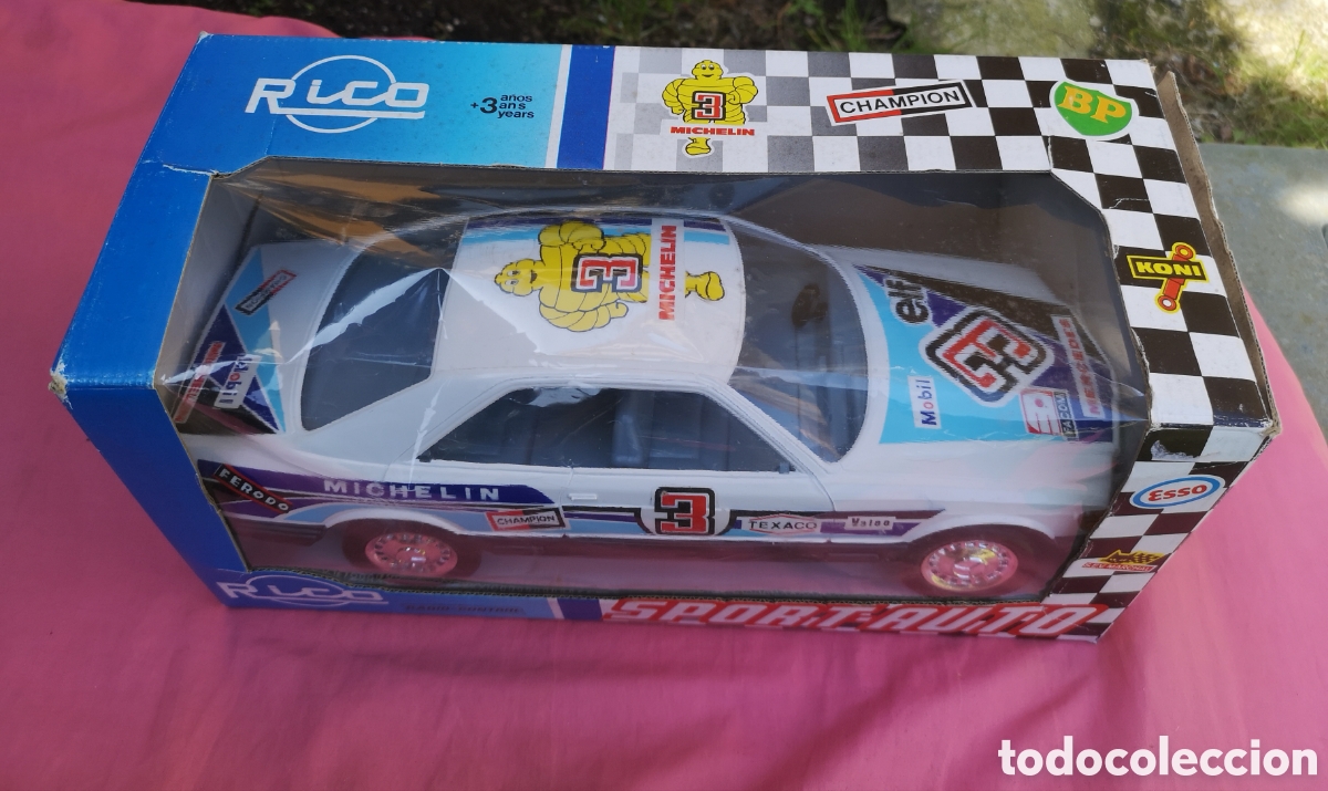 Juguetes antiguos Rico: Rico. Mercedes Michel&iacute;n 3. Radio control. SIN USAR. NO FUNCIONA. CAJA BIEN. A&ntilde;os 80.