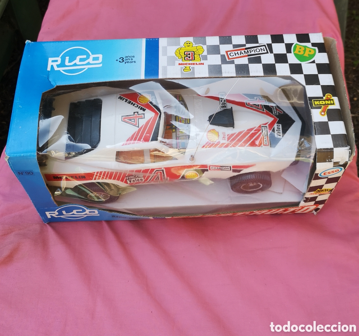 Juguetes antiguos Rico: Rico. Coche Chevrolet Michel&iacute;n 4. Radio Control. SIN USAR. NO FUNCIONA. A&ntilde;os 80.