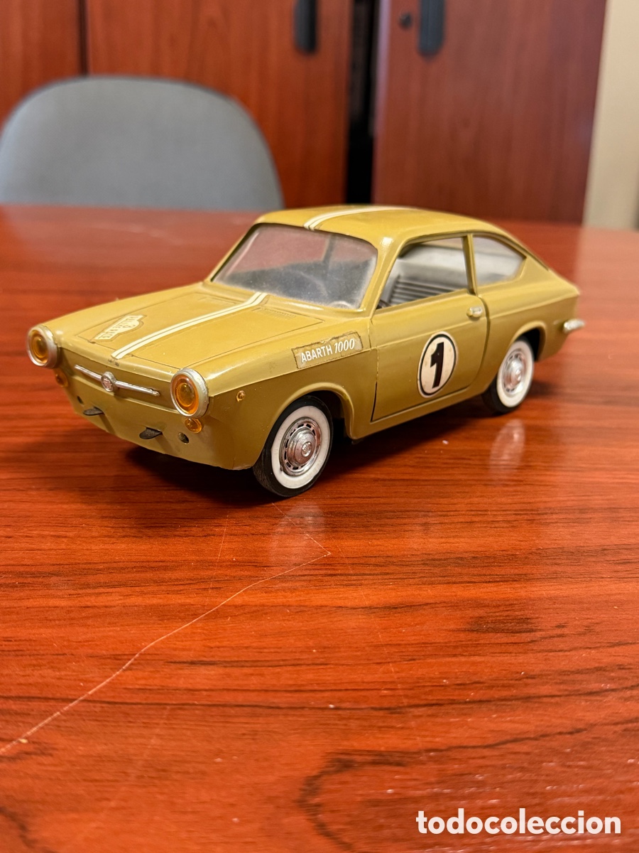 Juguetes antiguos Rico: Coche vintage rico seat 850 Coupe rallye 3 race