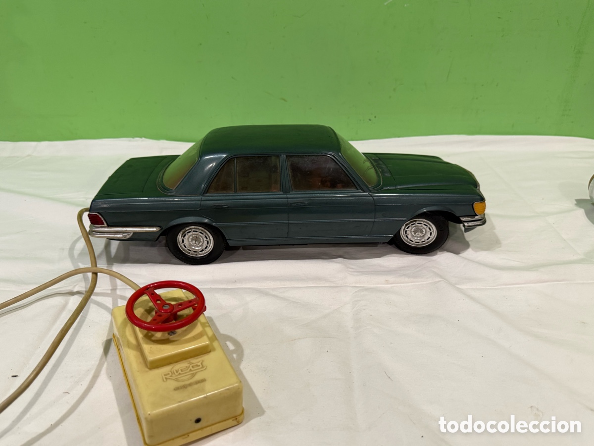 Juguetes antiguos Rico: Coche Teledirigido Antiguo Mercedes Benz RICO Made in Spain con Mando Original