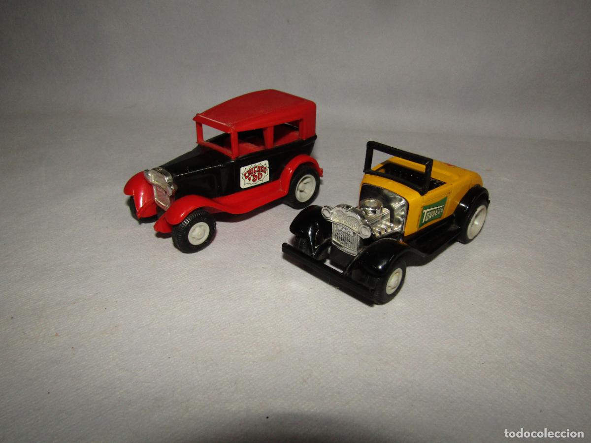 Juguetes antiguos Rico: Antiguos Autom&oacute;viles de Metal y Pl&aacute;stico R&iacute;gido de TONKA y RICO