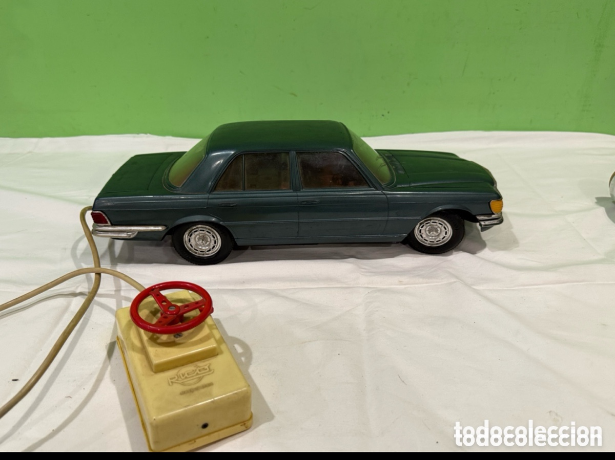Juguetes antiguos Rico: Coche Teledirigido Antiguo Mercedes Benz RICO Made in Spain con Mando Original