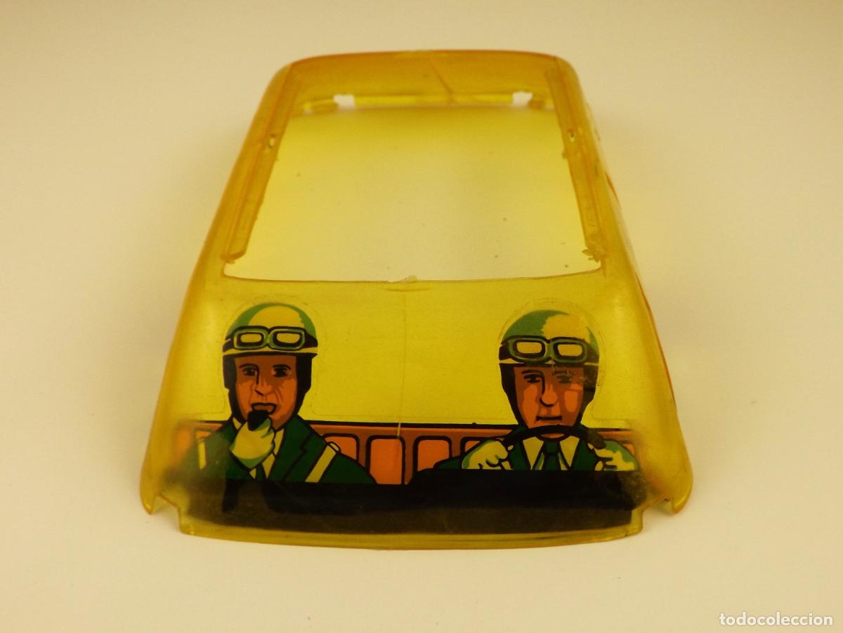 Juguetes antiguos Rico: Mercedes Benz Rico Guardia Civil Cristal interior con pegatinas GC