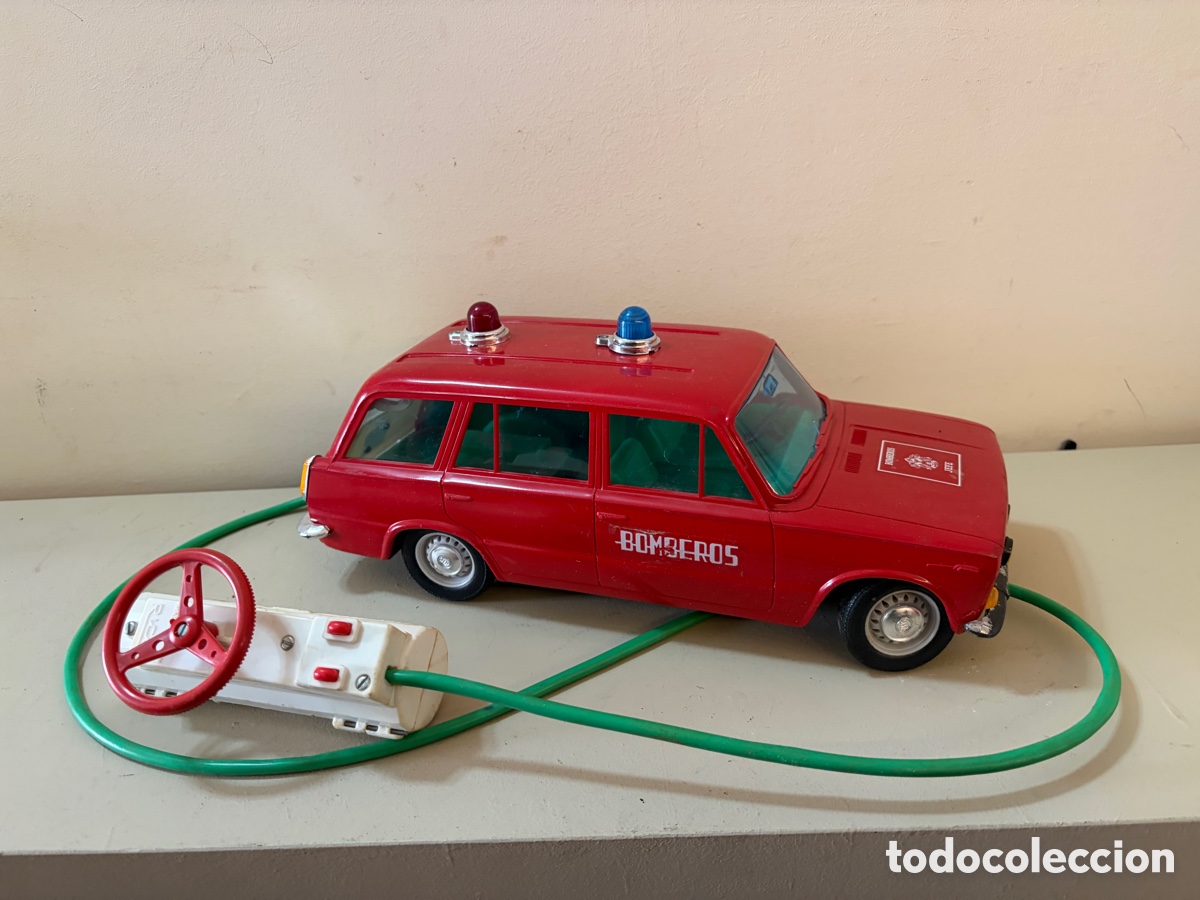 Juguetes antiguos Rico: Seat 1430 JEFE BOMBEROS ROJO