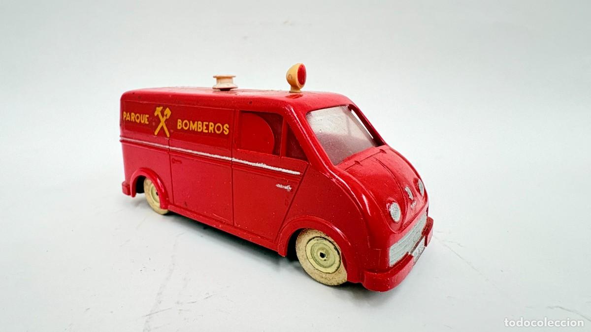 Juguetes antiguos Rico: ANTIGUA FURGONETA DKW PARQUE DE BOMBEROS MINIATURAS RICO