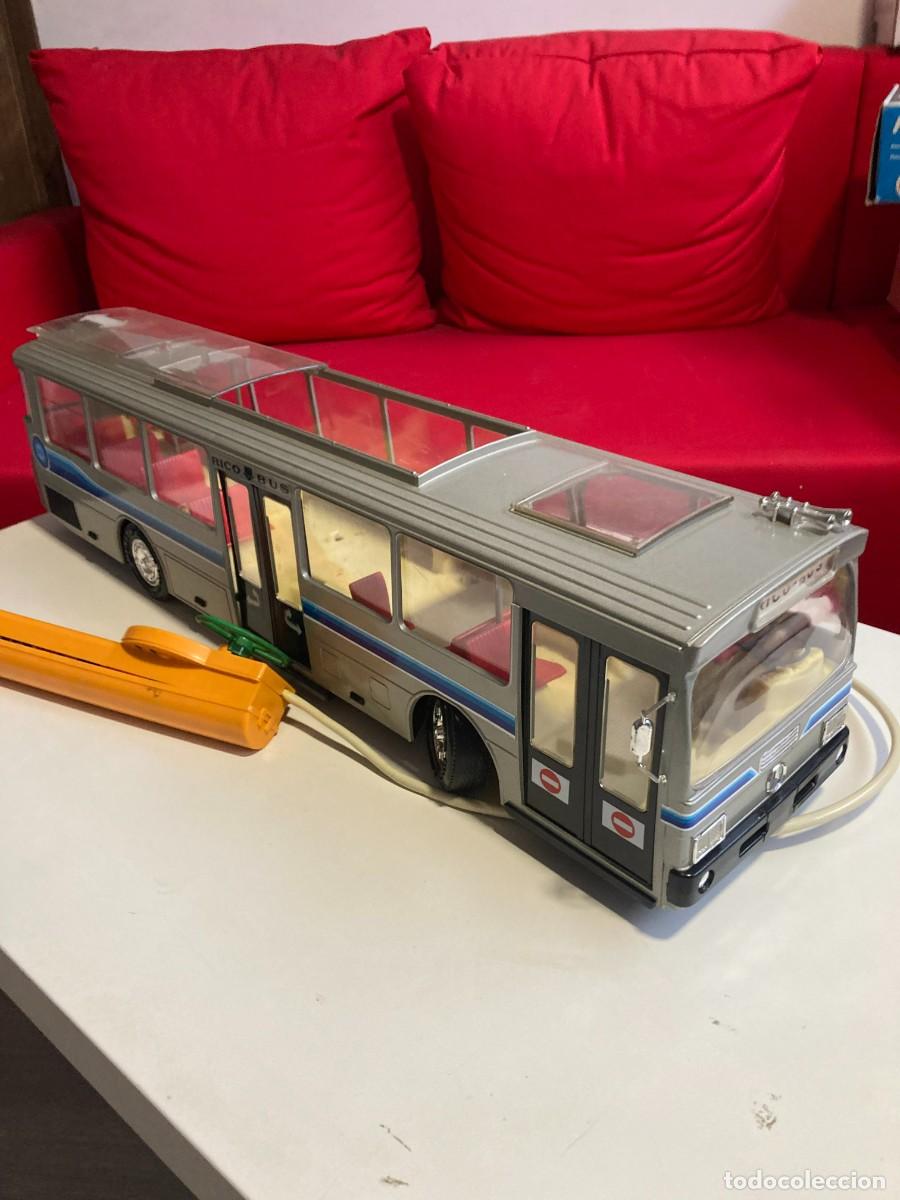 Rico Old Toys: Bus Mercedes cabledirigido de Rico, juguete antiguo no Sanchis, Jyesa, Paya, Joustra,