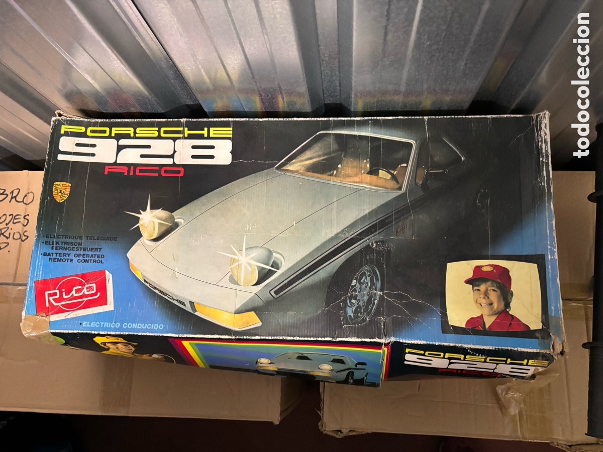 Juguetes antiguos Rico: Porsche 928 de Rico completo