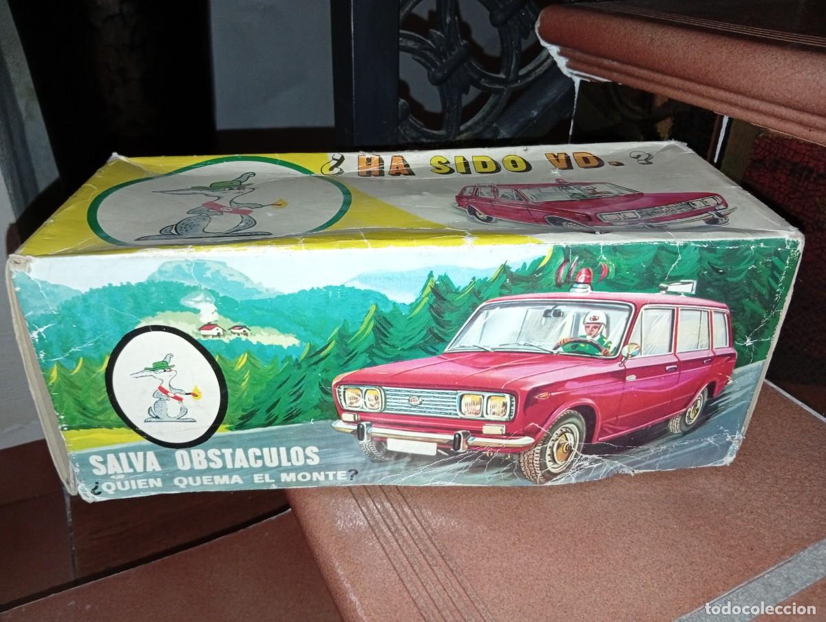 Juguetes antiguos Rico: SEAT 1430 Guardabosques de Rico. Espa&ntilde;a a&ntilde;os 70. Con caja.Salvaobst&aacute;culos.