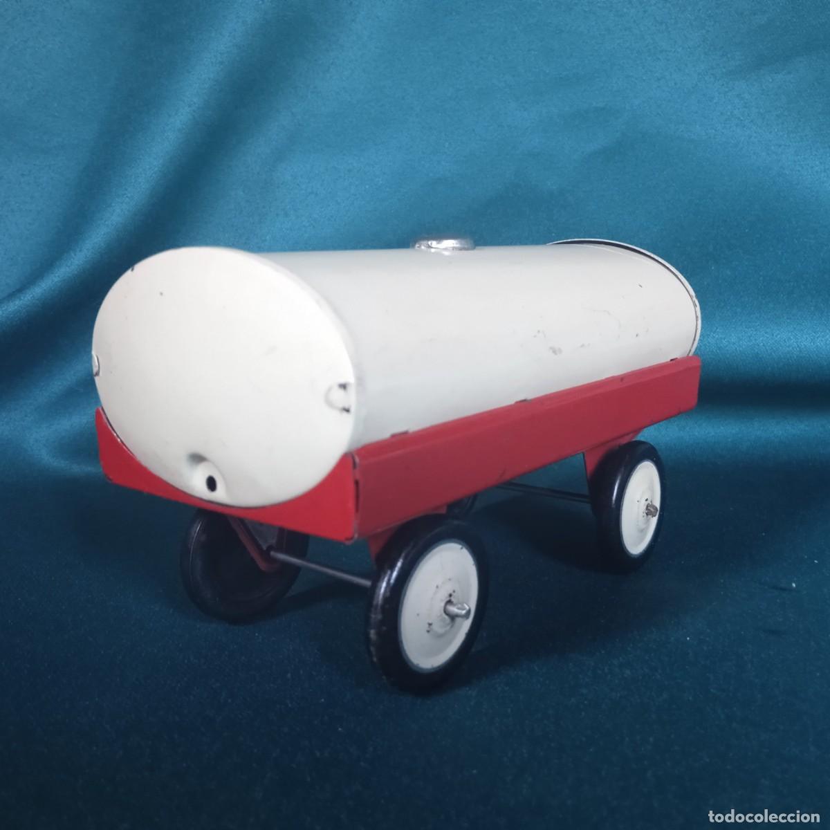 Juguetes antiguos Rico: REMOLQUE CISTERNA, Accesorio TRACTOR, de RICO. - Foto 3