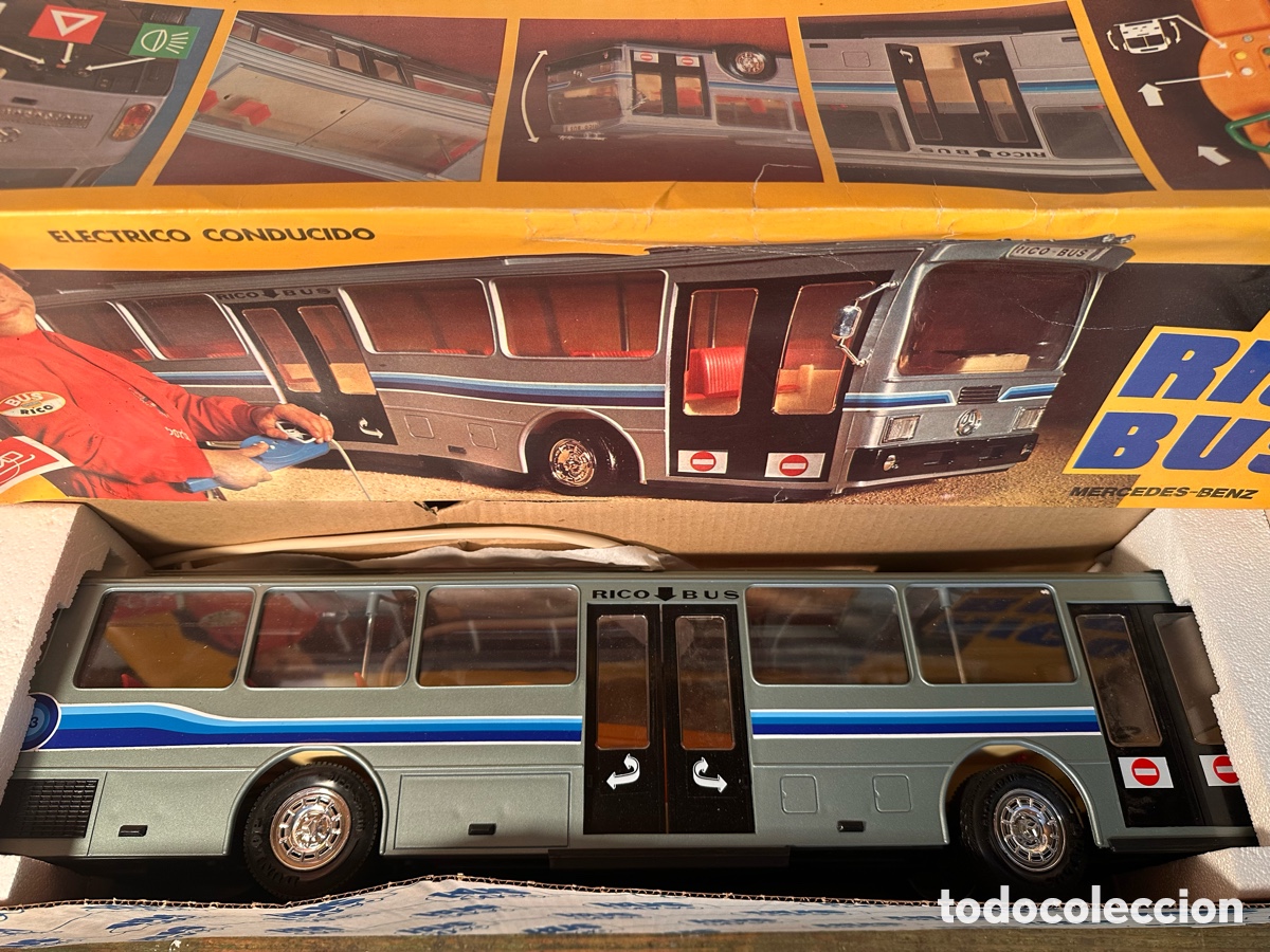 Juguetes antiguos Rico: RICO BUS. AUTOBUS DE RICO. A ESTRENAR, DE TIENDA. NUNCA HA SALIDO DE SU CAJA. &Eacute;poca Pay&aacute;, Goz&aacute;n.
