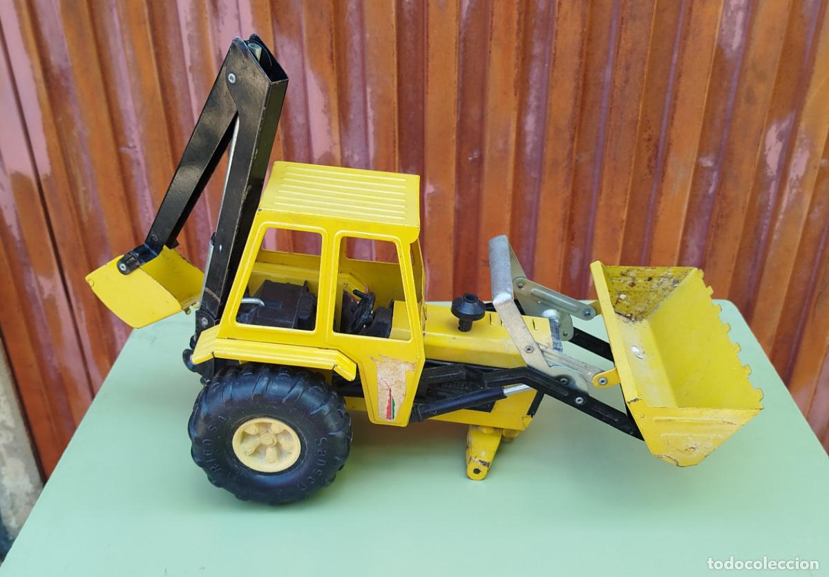Juguetes antiguos Rico: TRACTOR ESCAVADORA DE RICO - Foto 3