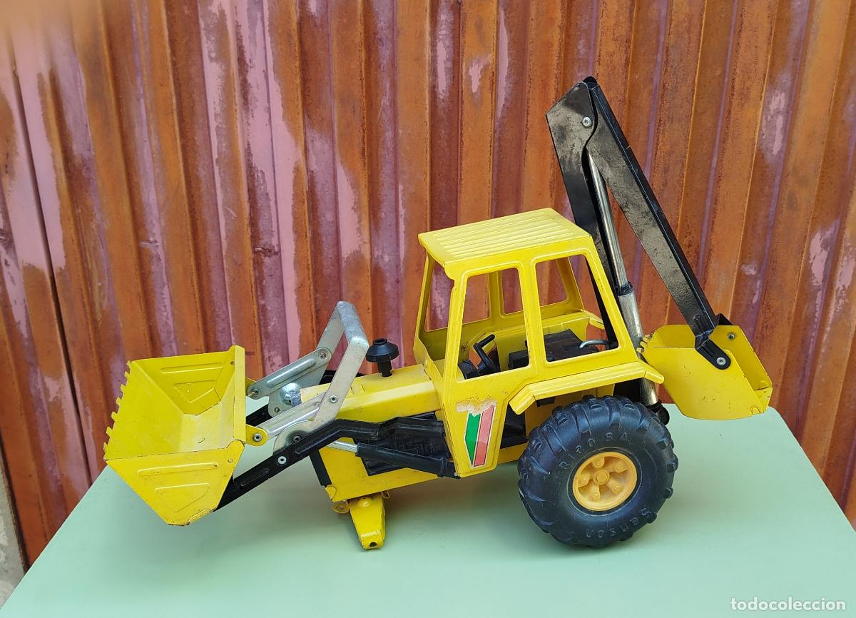 Juguetes antiguos Rico: TRACTOR ESCAVADORA DE RICO