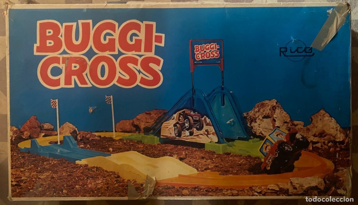 Juguetes antiguos Rico: Buggi-Cross Rico - en su caja - a&ntilde;os 70. Caja con desperfectos. Medidas caja: 32 cm x 56 cm x 8 cm.