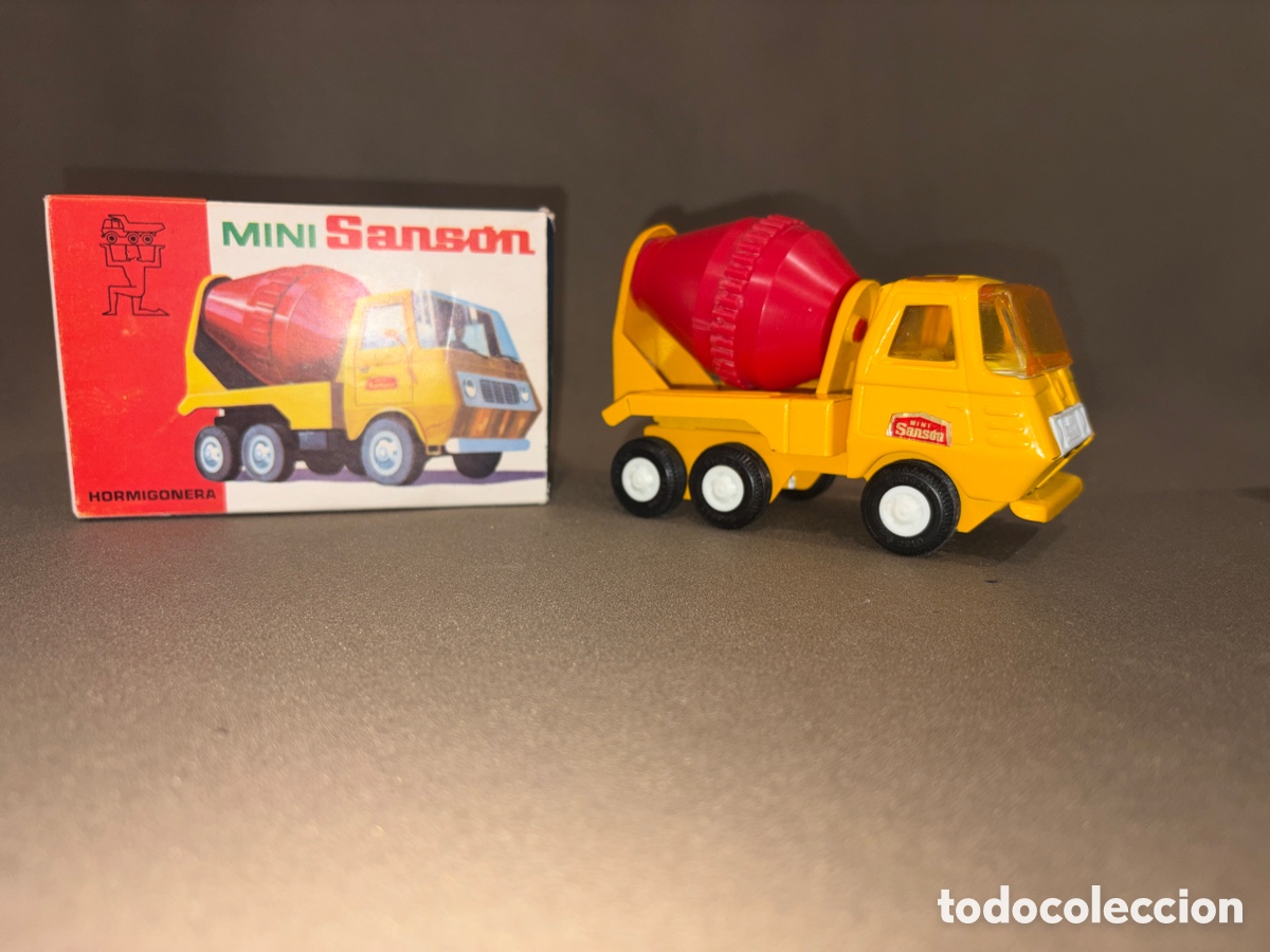 Jouets anciens Rico: Hormigonera Mini Sans&oacute;n de Rico. Con caja. A&ntilde;os 70*ver fotos*