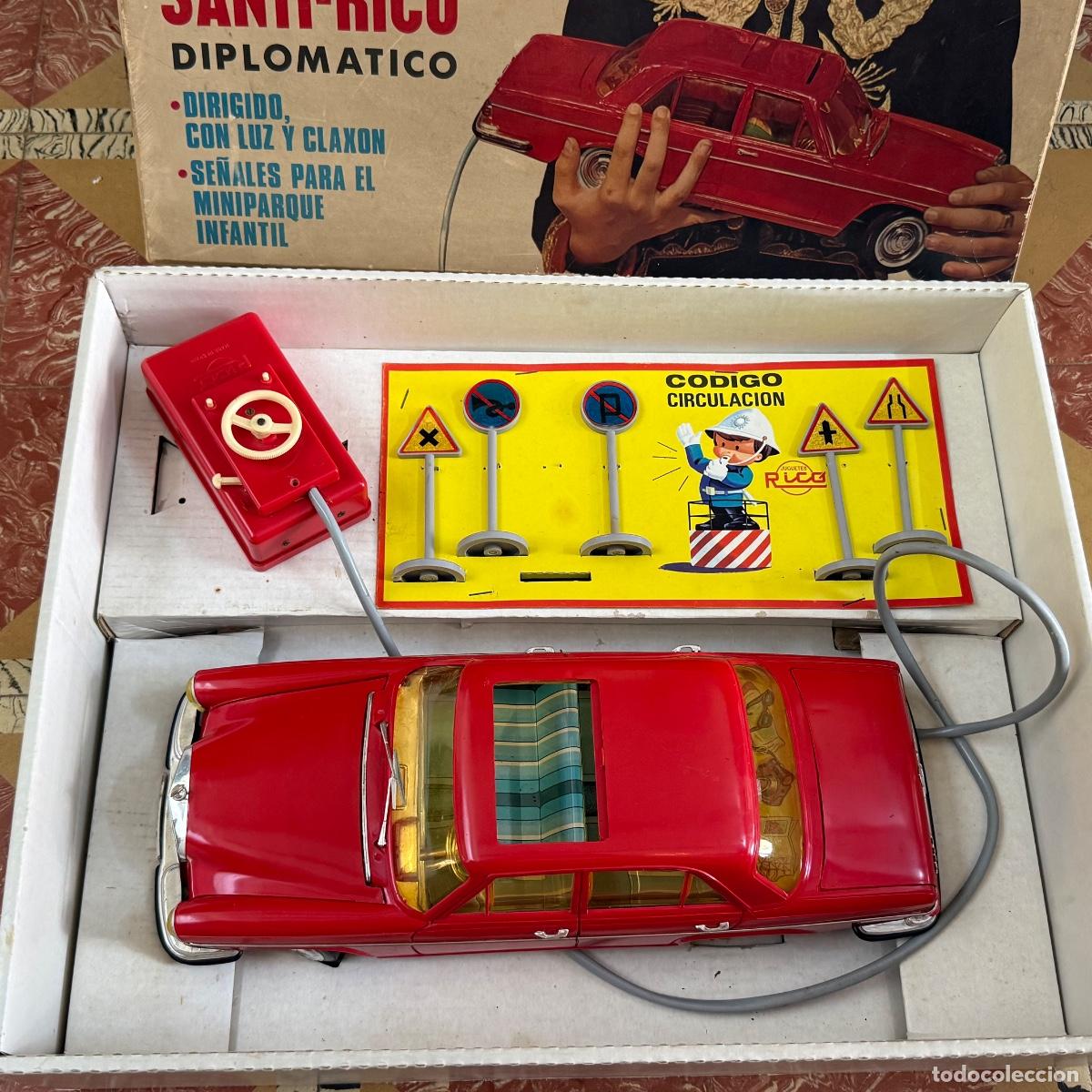 Giocattoli antichi Rico: Mercedes 250S Santi-Rico Diplom&aacute;tico