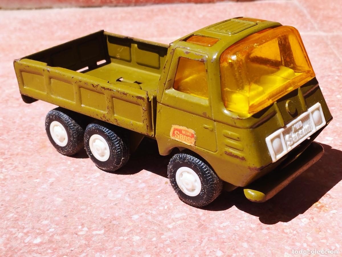 Altes Spielzeug Rico: CAMION ACERO EJERCITO MILITAR SANSON TONKA MINI DE RICO A&Ntilde;OS 70