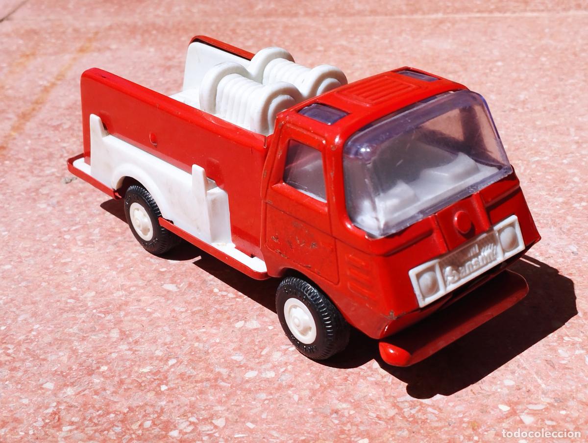 Juguetes antiguos Rico: CAMION RICO BOMBEROS DE ACERO TONKA MARCA RICO