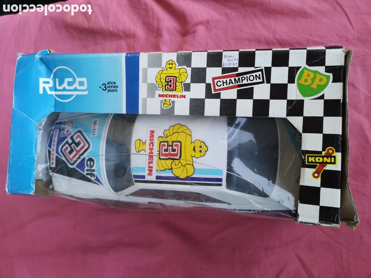 Juguetes antiguos Rico: Rico. Mercedes 3. Radio control. NO FUNCIONA Y ALG&Uacute;N DEFECTO.