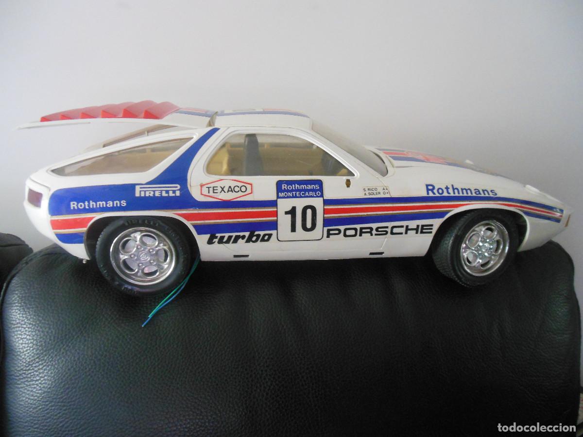 Rico Old Toys: COCHE JUGUETE PORSCHE 928 MARCA RICO SIN CABLE PARA DECORAR RALLYE MONTECARLO CARRERAS