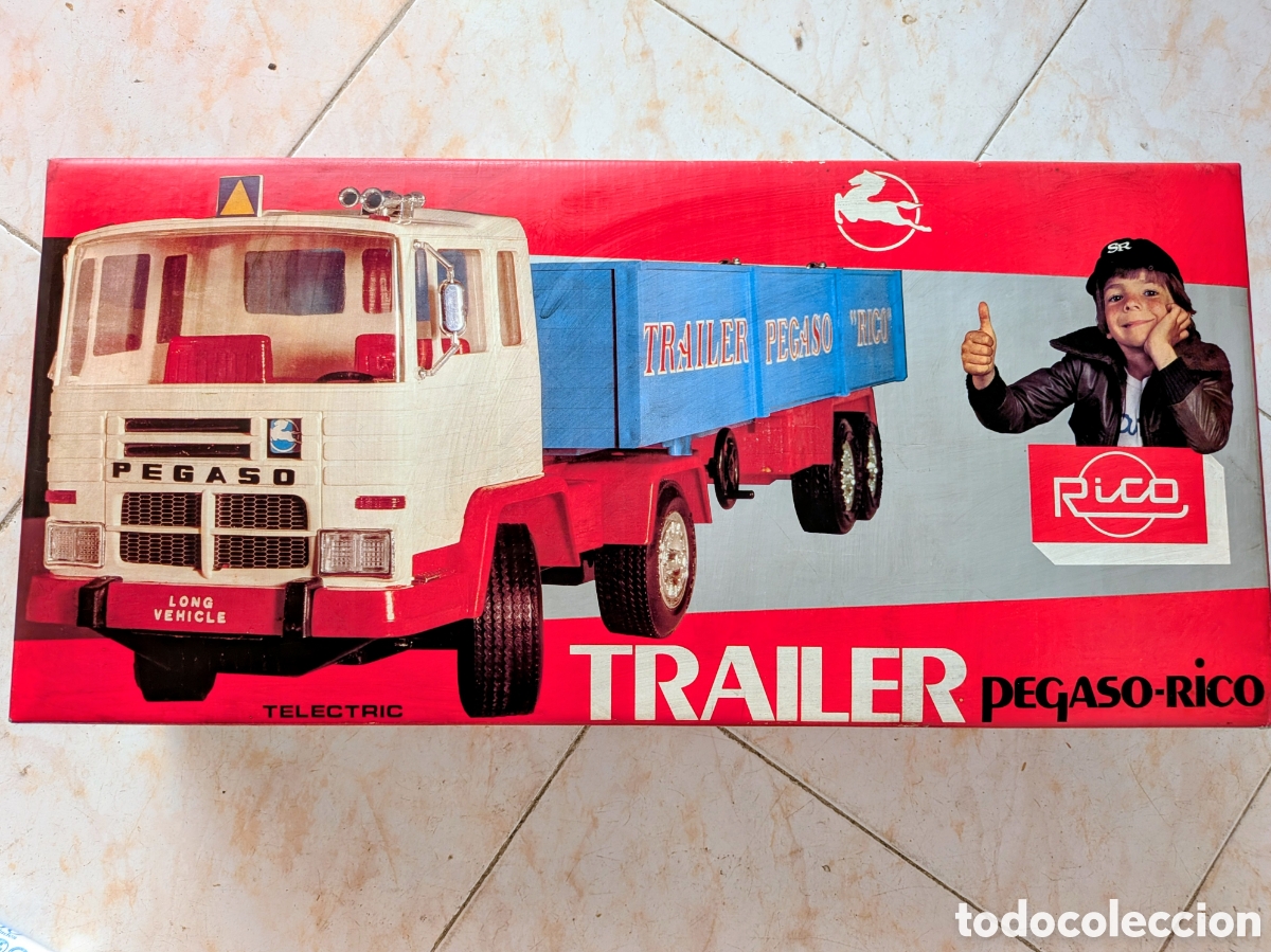 Rico Old Toys: CAJA RICO TRAILER PEGASO RICO TELECTRIC