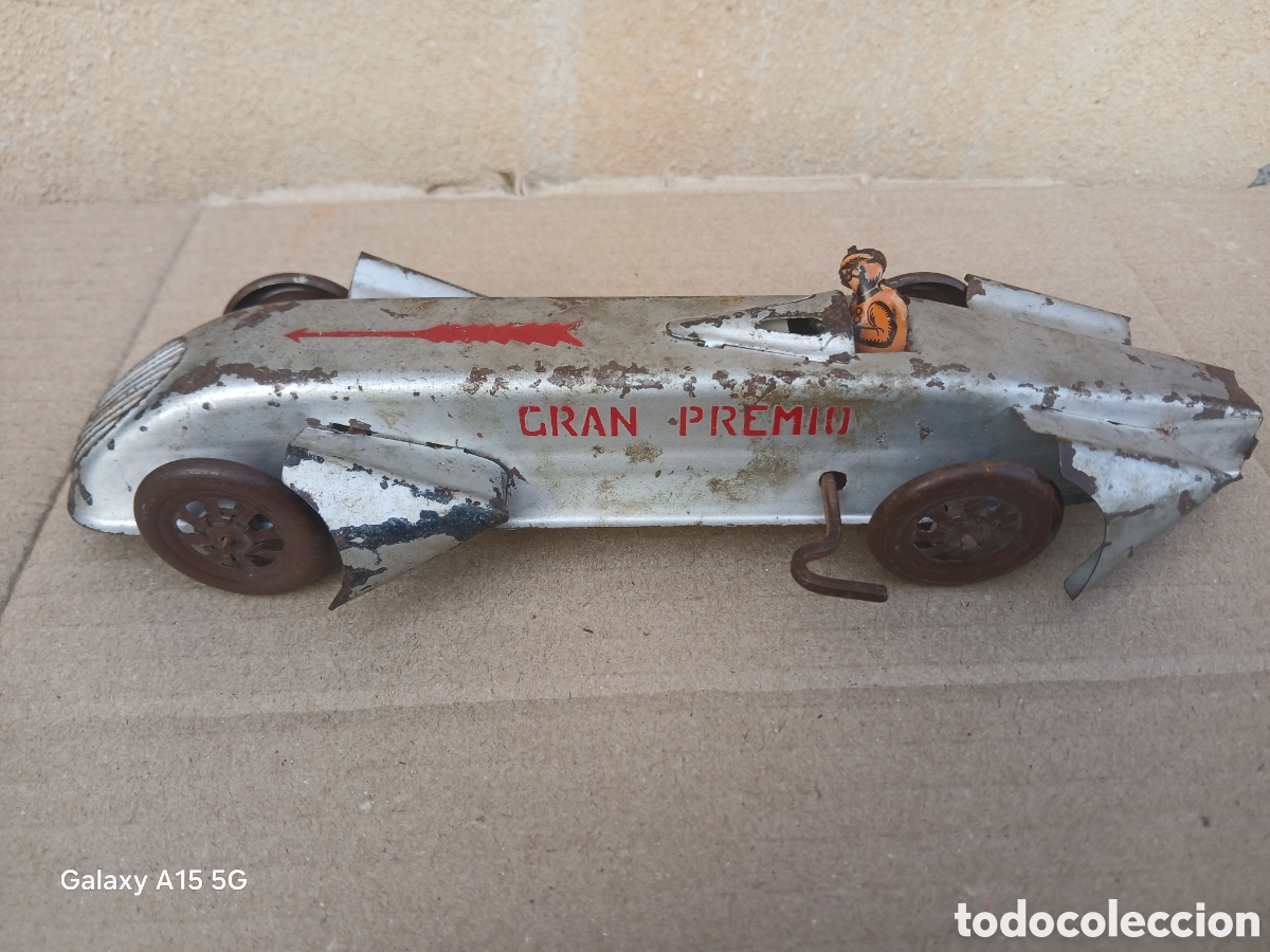 Juguetes antiguos Rico: JUGUETES RICO, ANTIGUO FLECHA DE PLATA O SILVER BULLET HOJALATA.