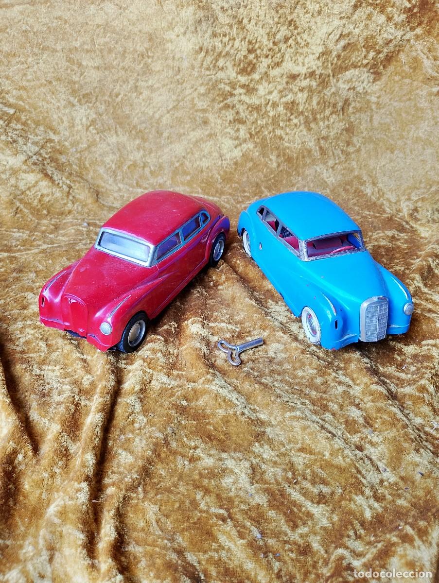 Juguetes antiguos Rico: Dos Mercedes-250 de RICO (tipo Adenauer) por el precio de uno