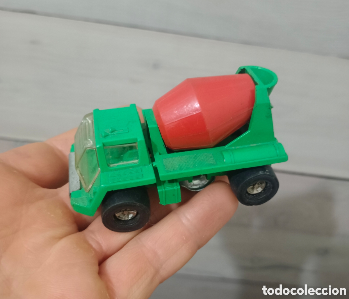 Juguetes antiguos Rico: Mini Camion hormigonera tonka rico