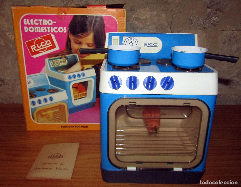 Juguetes antiguos Rico: ELECTRODOMESTICOS DE RICO - COCINA ELECTRICA CON HORNO AUTOM&Aacute;TICO - A&Ntilde;OS 70/80