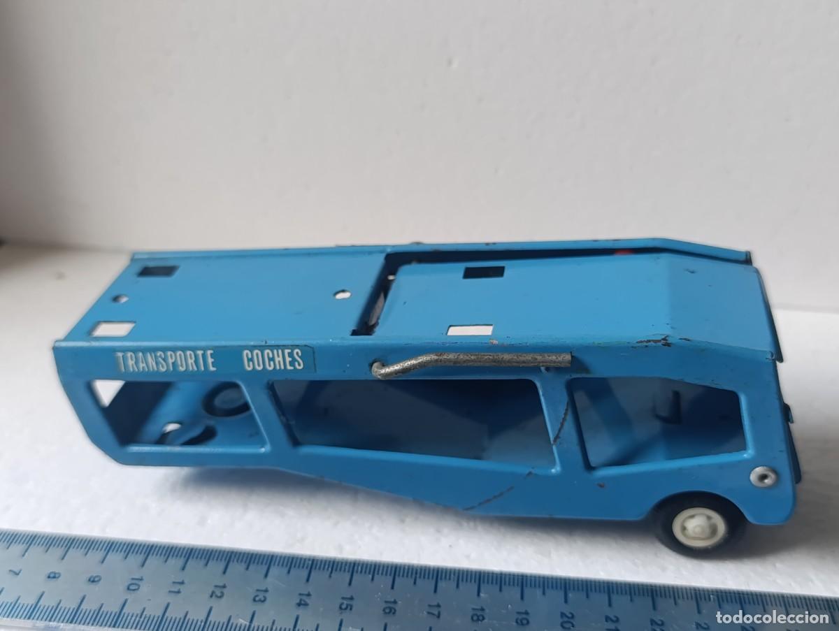 Juguetes antiguos Rico: FIGURA DE PVC - REMOLQUE SANSON TRANSPORTE DE COCHES - ESPA&Ntilde;A - RICO - ( )