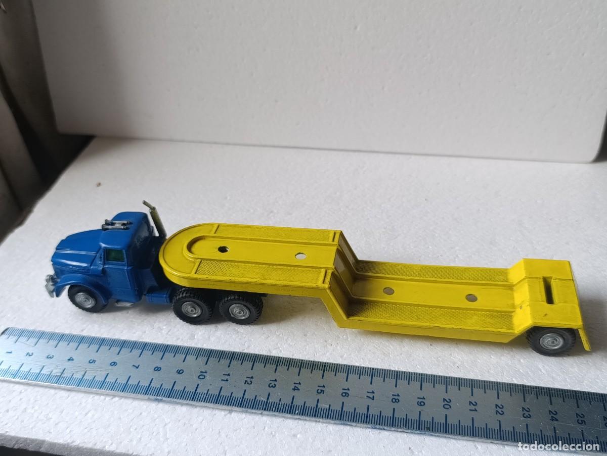 Juguetes antiguos Rico: FIGURA DE PVC - CAMION SCAMMELL - ESPA&Ntilde;A - GUISVAL- ( )