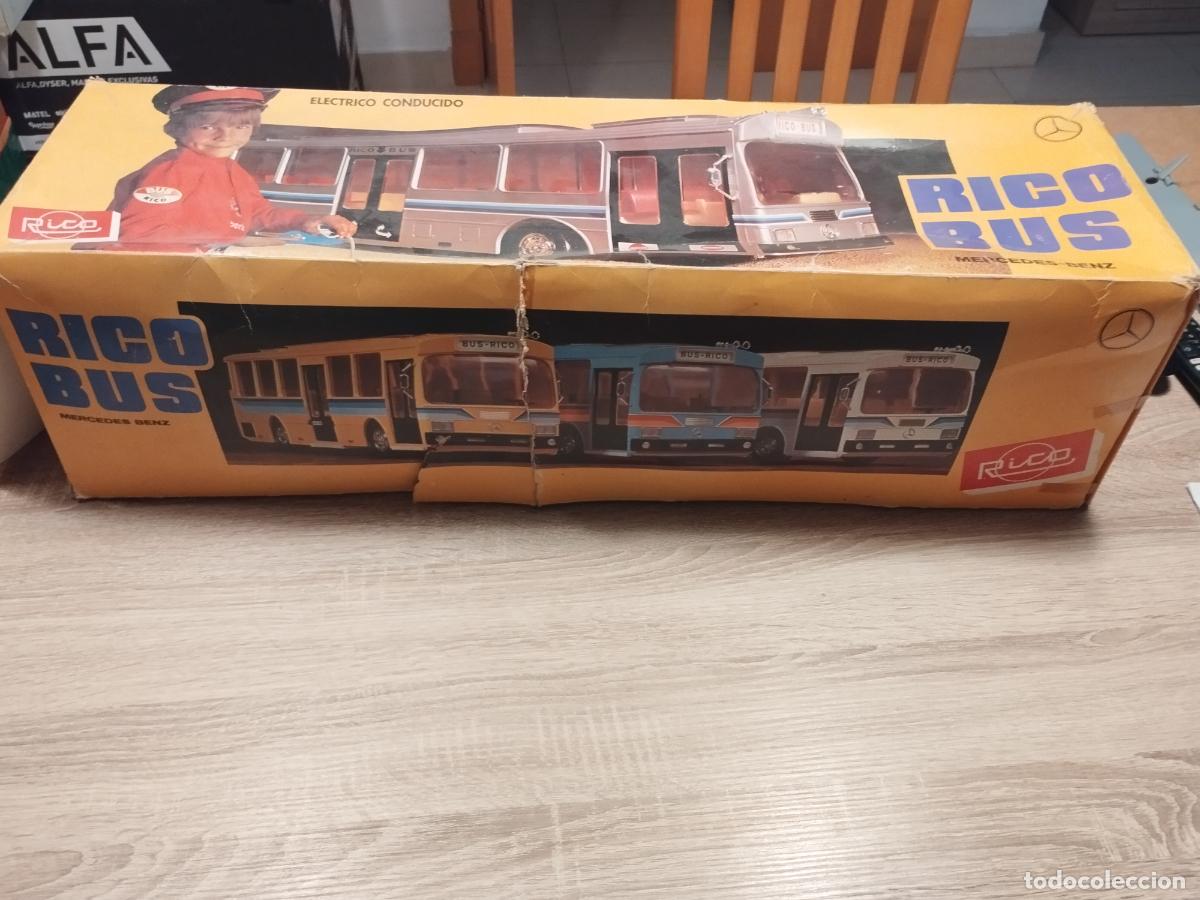 Rico Old Toys: FAC AUTOBUS RICO BUS MERCEDES BENZ. VER FOTOS Y DESCRIPCION.