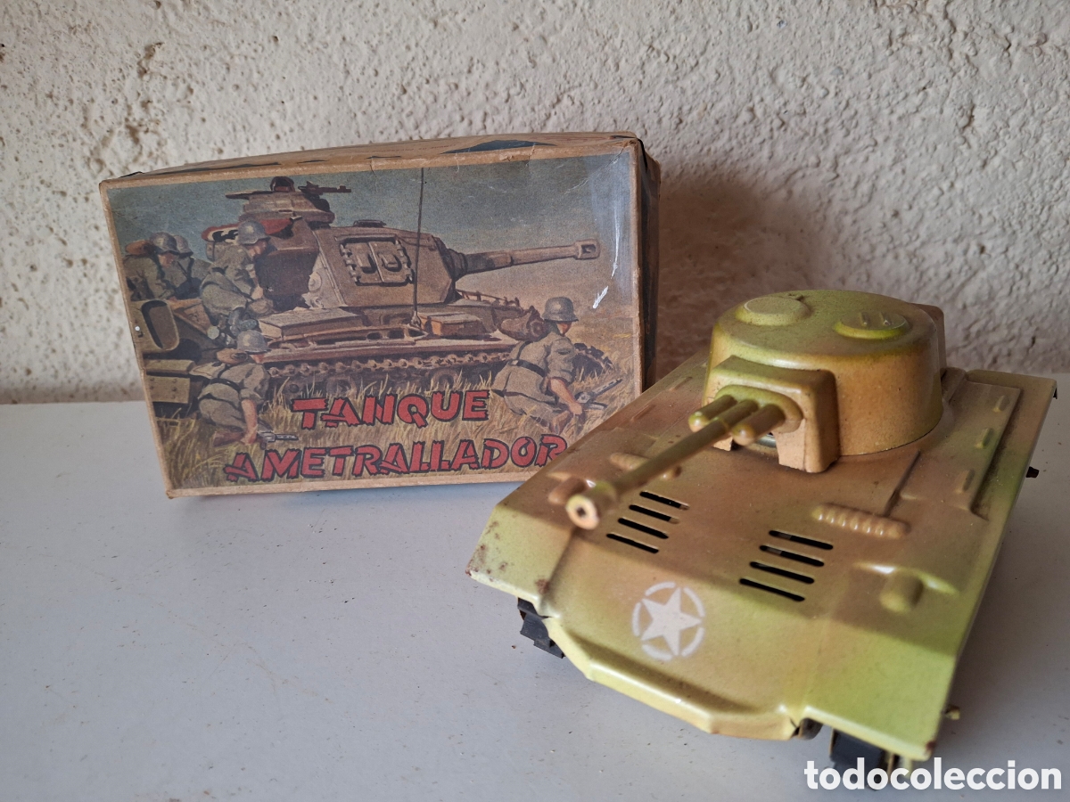 Altes Spielzeug Rico: TANQUE AMETRALLADOR DE RICO