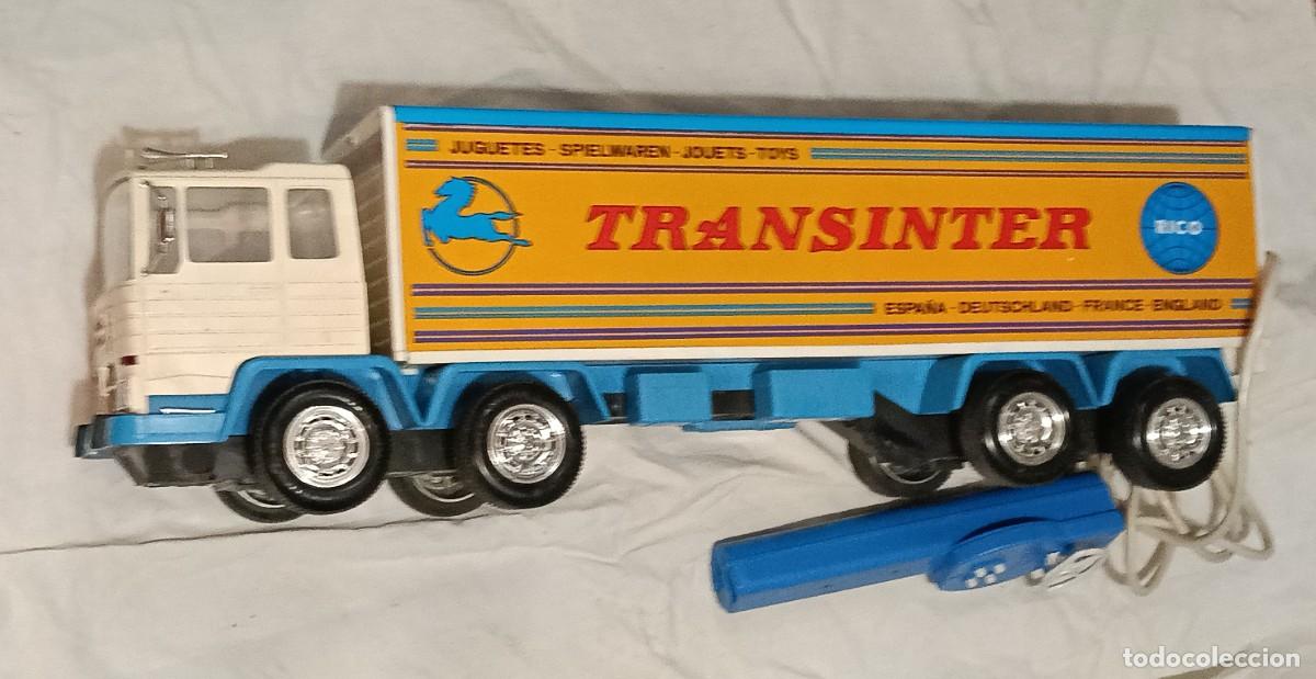 Altes Spielzeug Rico: PEGASO TRANSINTER RICO