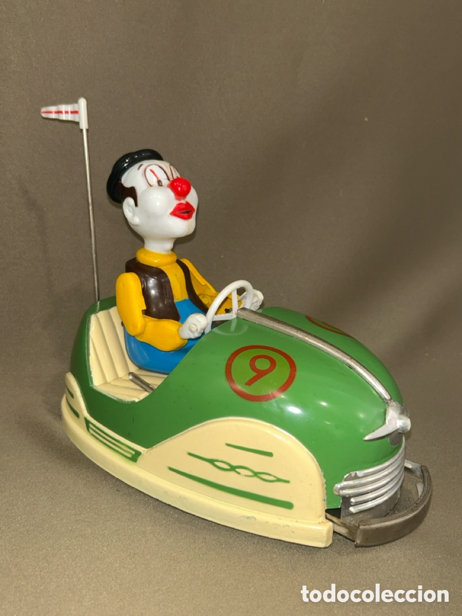 Altes Spielzeug Rico: RICO, ANTIGUO COCHE DE FERIA AUTO CHOQUE EL&Eacute;CTRICO JUGUETES RICO *FUNCIONA*