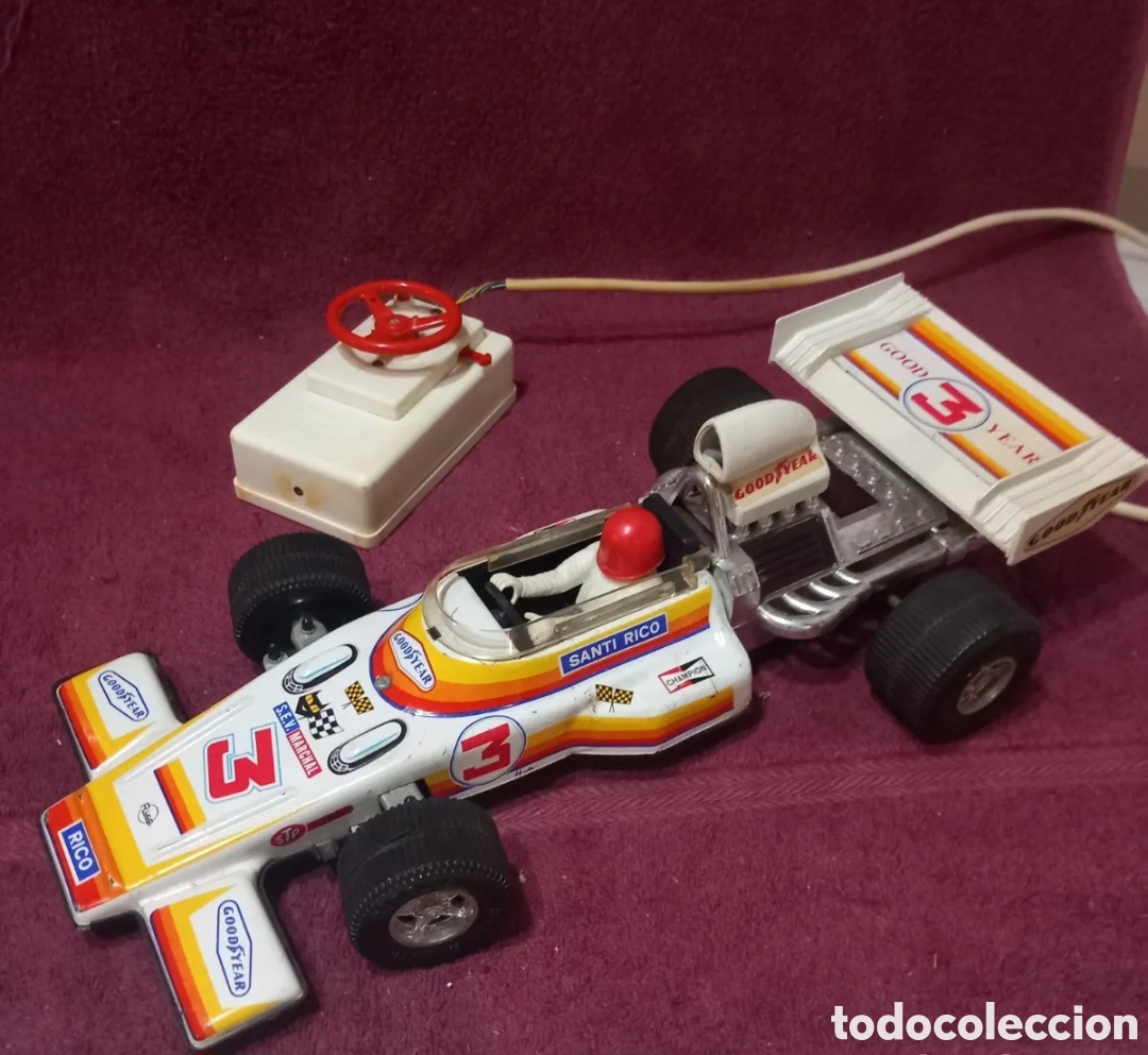 Brinquedos antigos Rico: FORMULA 1 de JUGUETES RICO(BUEN ESTADO ESTETICO)FUNCIONA UNA MARCHA