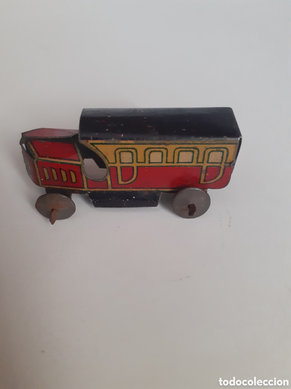 Juguetes antiguos Rico: RICO PEQUE&Ntilde;O AUTOBUS TOMASITO CHAPA ORIGINAL