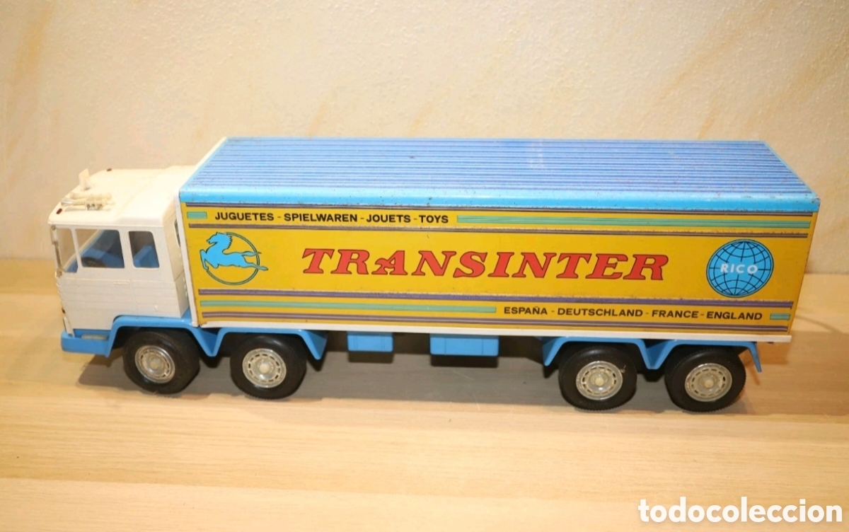 Juguetes antiguos Rico: PEGASO TRANSINTER RICO - Foto 4